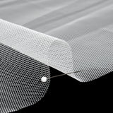 Famous Australian Designer White Polyester Tulle