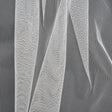 Famous Australian Designer White Polyester Tulle