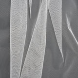 Famous Australian Designer White Polyester Tulle