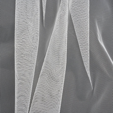 Famous Australian Designer White Polyester Tulle