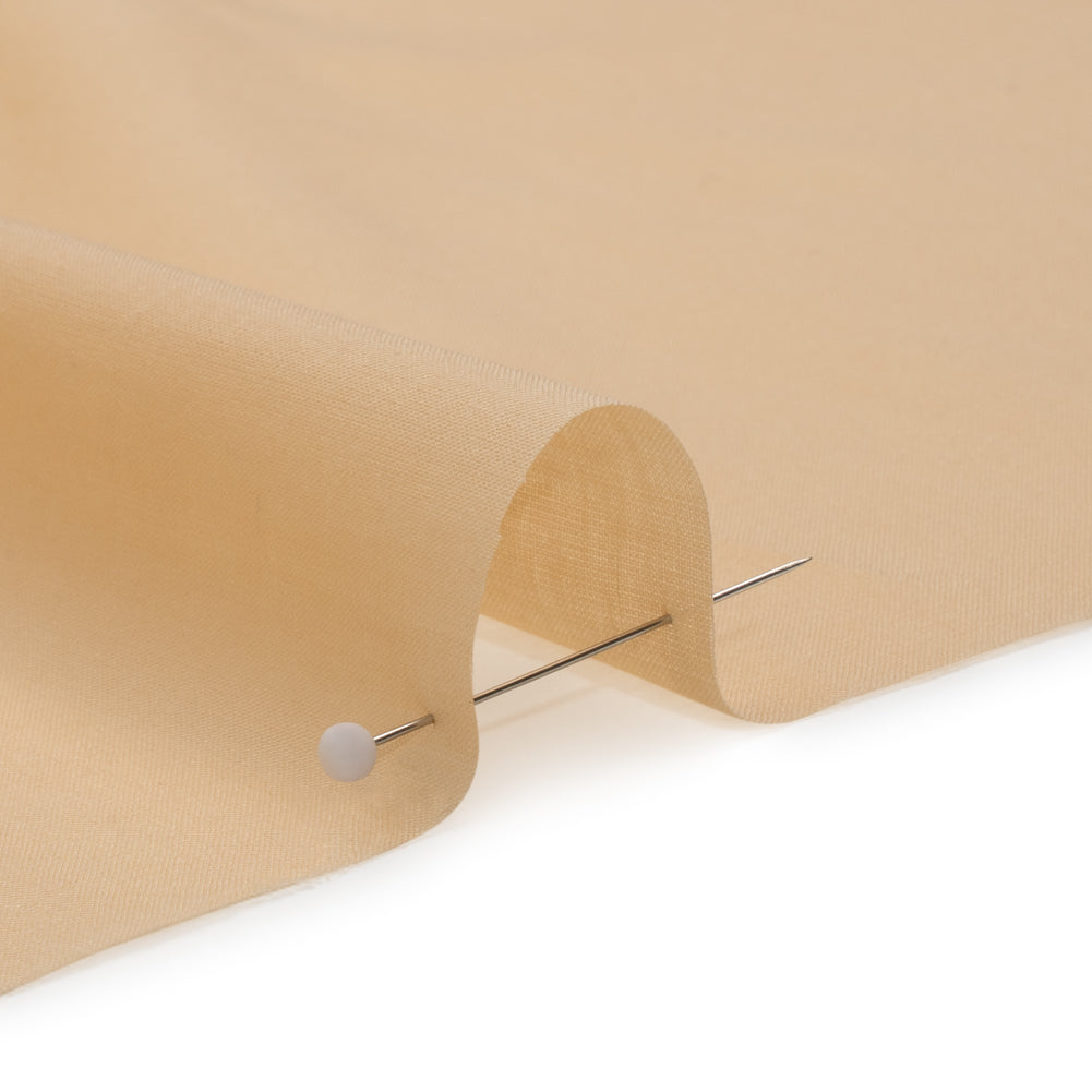 Famous Australian Designer Beige Cotton Voile