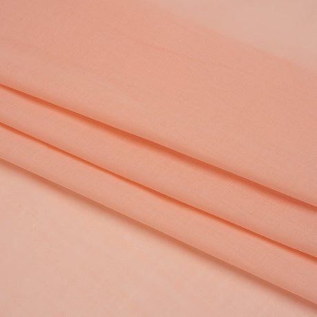 Famous Australian Designer Peachy Pink Cotton Voile