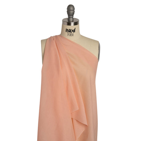 Famous Australian Designer Peachy Pink Cotton Voile