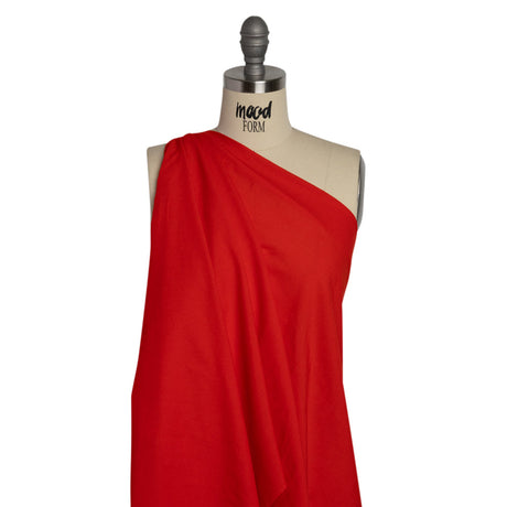 Famous Australian Designer Scarlet Cotton Voile