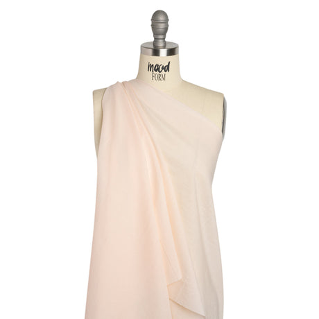 Famous Australian Designer Pale Coral Cotton Voile