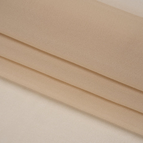 Famous Australian Designer Buff Silk Georgette