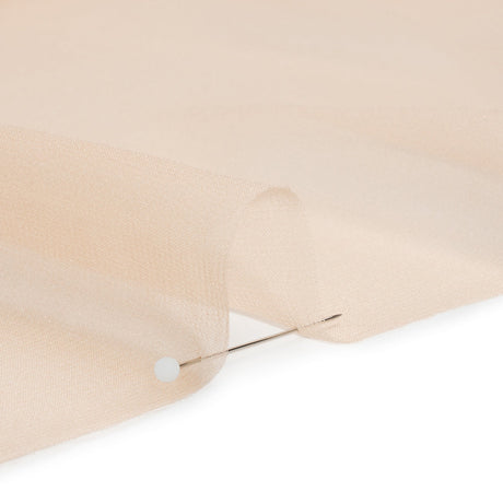 Famous Australian Designer Nude Silk Georgette
