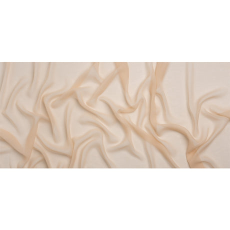 Famous Australian Designer Nude Silk Georgette