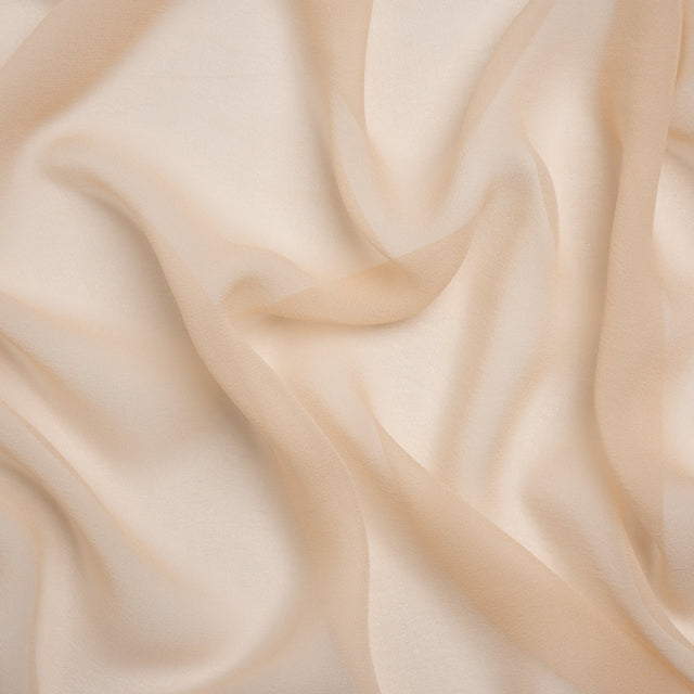 Famous Australian Designer Nude Silk Georgette