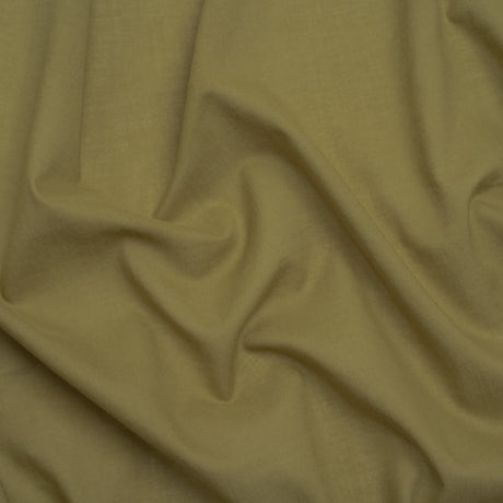 Famous Australian Designer Green Olive Cotton Voile