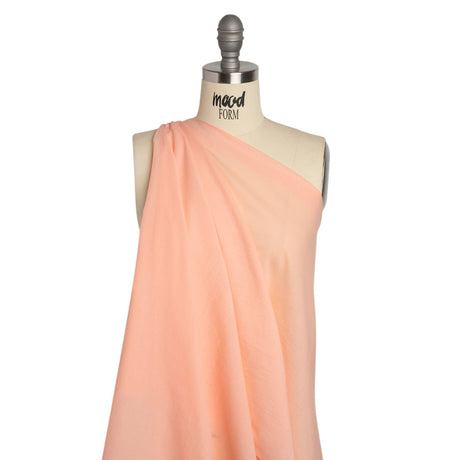 Famous Australian Designer Shell Pink Cotton Voile