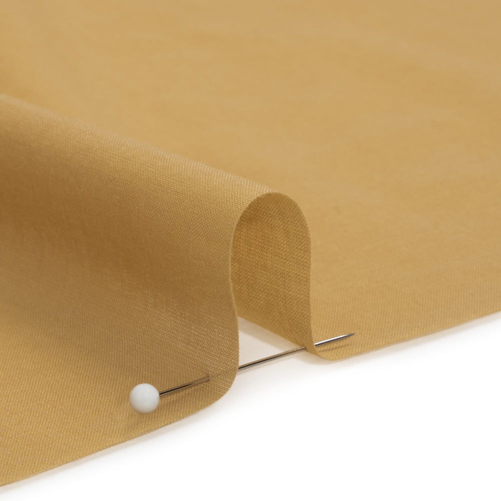 Famous Australian Designer Gold Cotton Voile