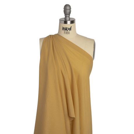 Famous Australian Designer Gold Cotton Voile