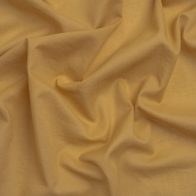 Famous Australian Designer Gold Cotton Voile