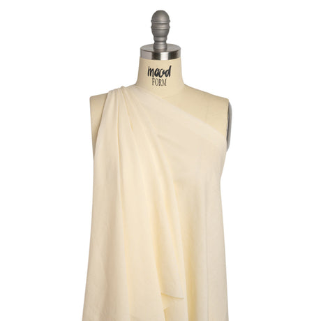 Famous Australian Designer Ecru Cotton Voile