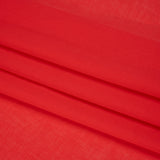 Famous Australian Designer Hot Coral Cotton Voile