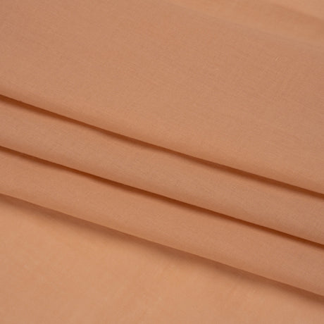 Famous Australian Designer Dusty Peach Cotton Voile