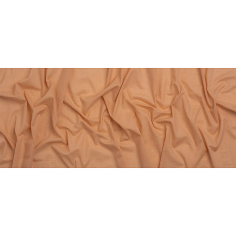 Famous Australian Designer Dusty Peach Cotton Voile