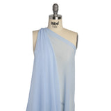 Famous Australian Designer Pale Blue Viscose Georgette