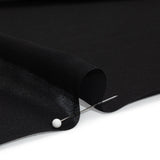 Famous Australian Designer Black Viscose Georgette
