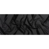 Famous Australian Designer Black Viscose Georgette