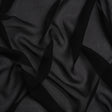 Famous Australian Designer Black Viscose Georgette