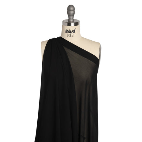 Famous Australian Designer Ink Viscose Georgette