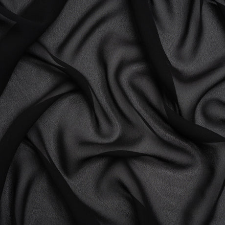Famous Australian Designer Ink Viscose Georgette
