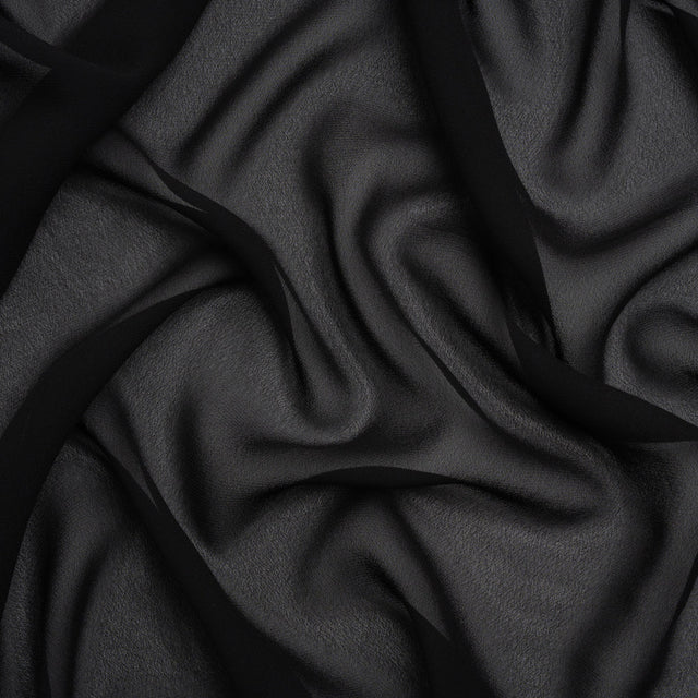 Famous Australian Designer Ink Viscose Georgette