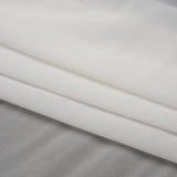 Famous Australian Designer White Viscose Georgette