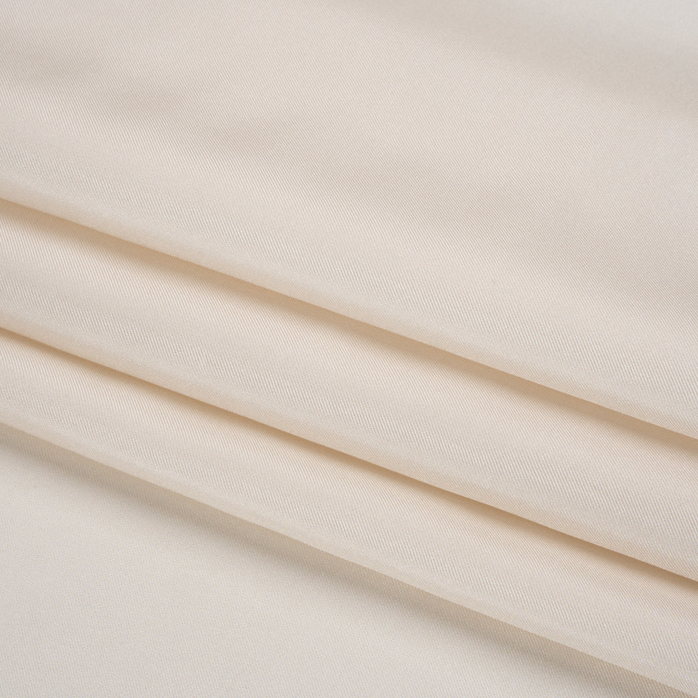 Famous Australian Designer Off White Silk Twill