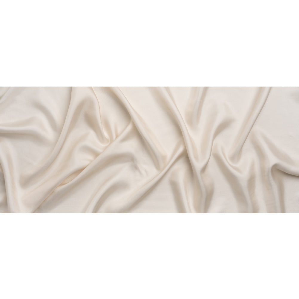 Famous Australian Designer Off White Silk Twill