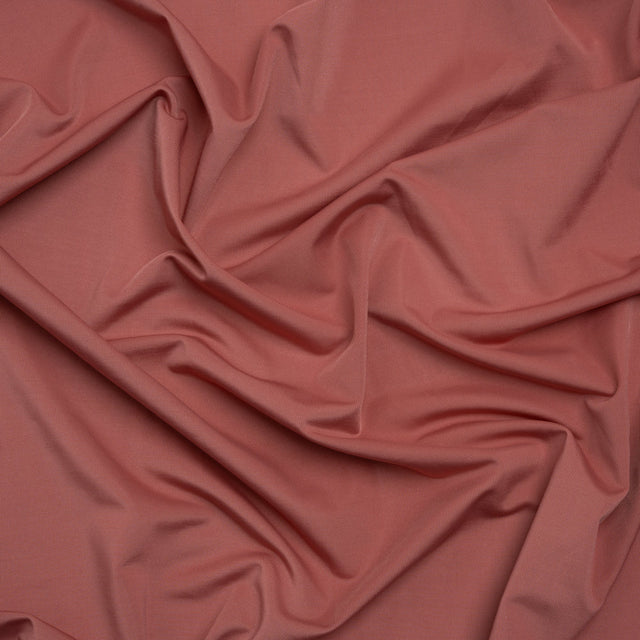 Famous Australian Designer Dark Rose Stretch Polyester Jersey