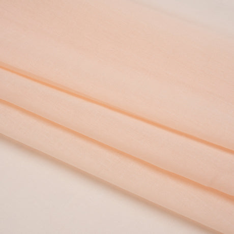 Famous Australian Designer Pale Peach Cotton Voile