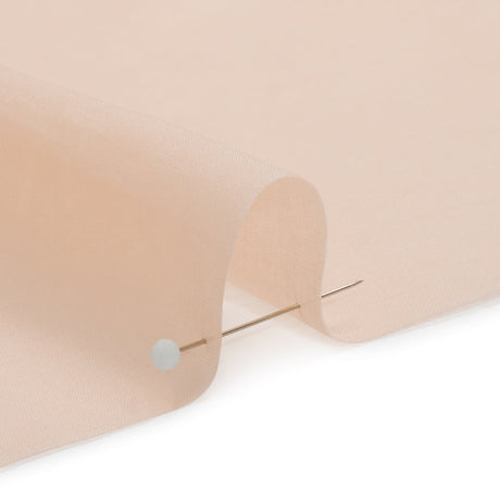 Famous Australian Designer Pale Peach Cotton Voile
