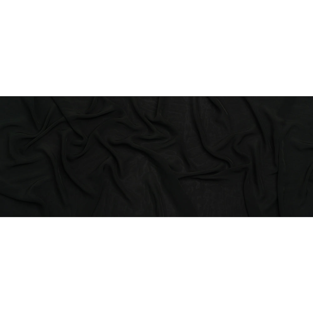 Famous Australian Designer Dark Green Viscose Woven