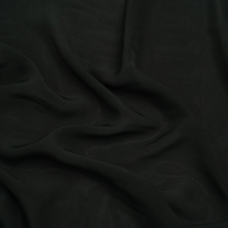 Famous Australian Designer Dark Green Viscose Woven