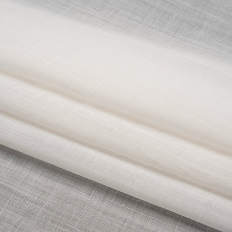 Famous Australian Designer Ivory Lightweight Ramie Woven