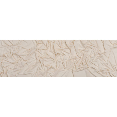 Famous Australian Designer Ecru Stretch Polyester Jersey