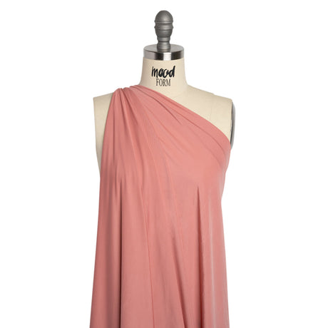 Famous Australian Designer Rose Stretch Polyester Jersey