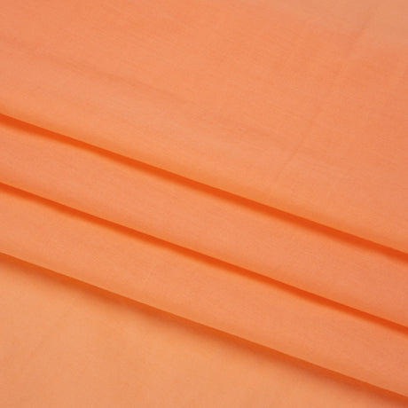 Famous Australian Designer Peach Cotton Voile