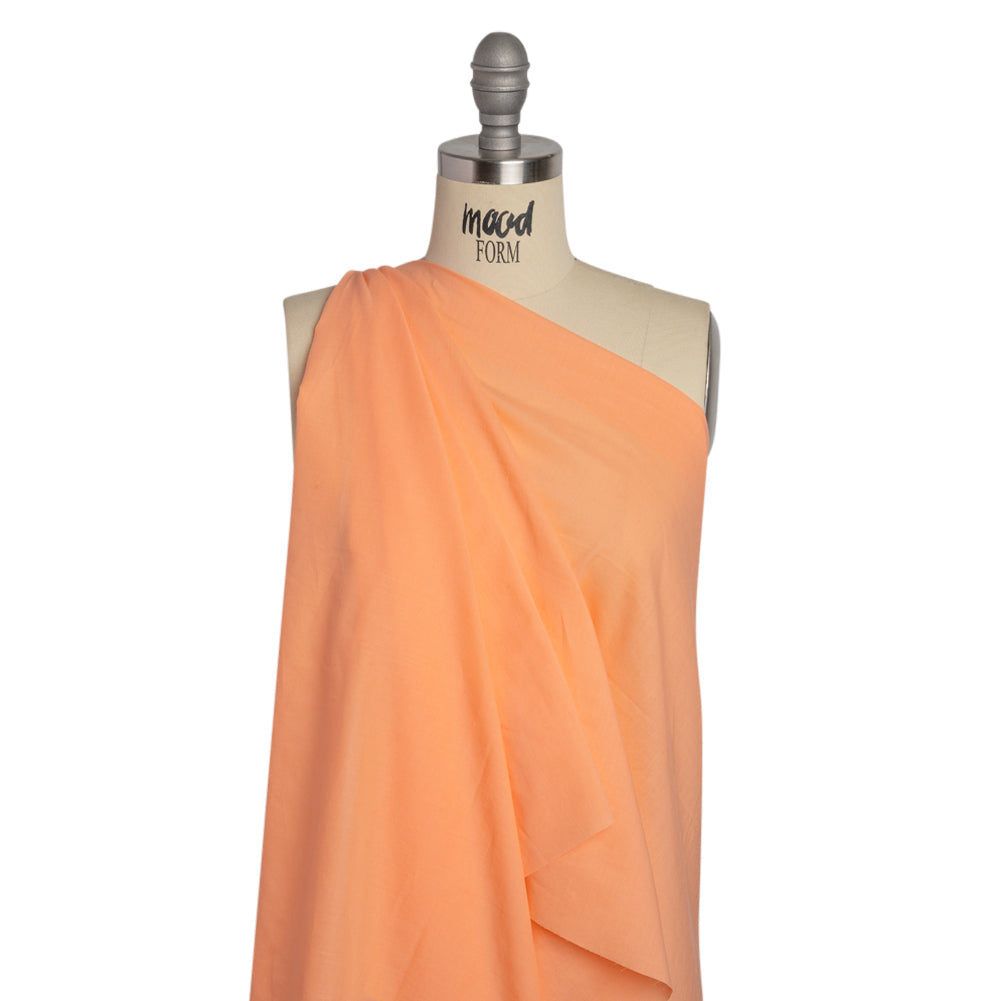 Famous Australian Designer Peach Cotton Voile