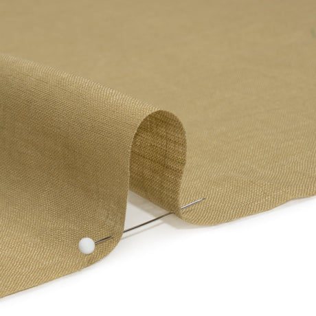 Famous Australian Designer Light Olive Lightweight Linen Woven