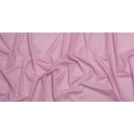 Famous Australian Designer Orchid Slubbed Cotton Voile