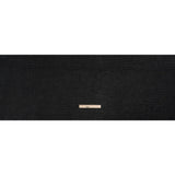 Famous Australian Designer Black Swiss Dot Gridded Cotton Woven