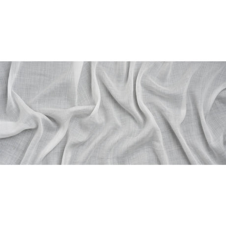 Famous Australian Designer White Lightweight Ramie Woven