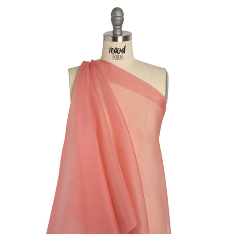 Famous Australian Designer Pink Silk Organza