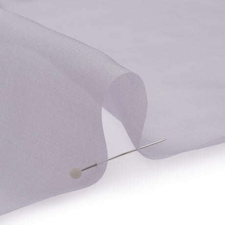 Famous Australian Designer Lilac Silk Organza