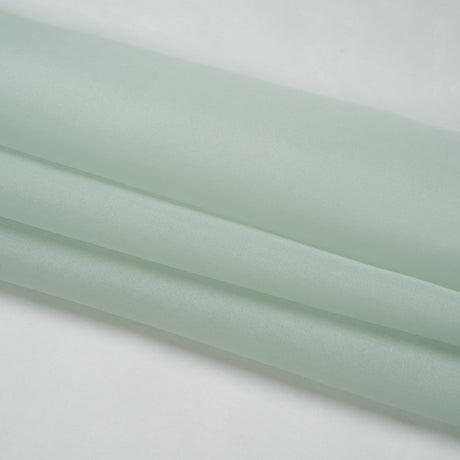 Famous Australian Designer Seafoam Silk Organza