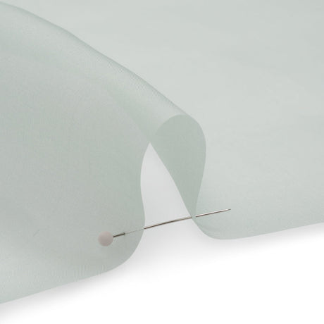 Famous Australian Designer Seafoam Silk Organza